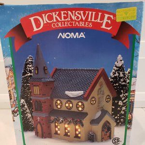 Noma Dickensville Collectables Collectables Christmas Village Porcelain Church